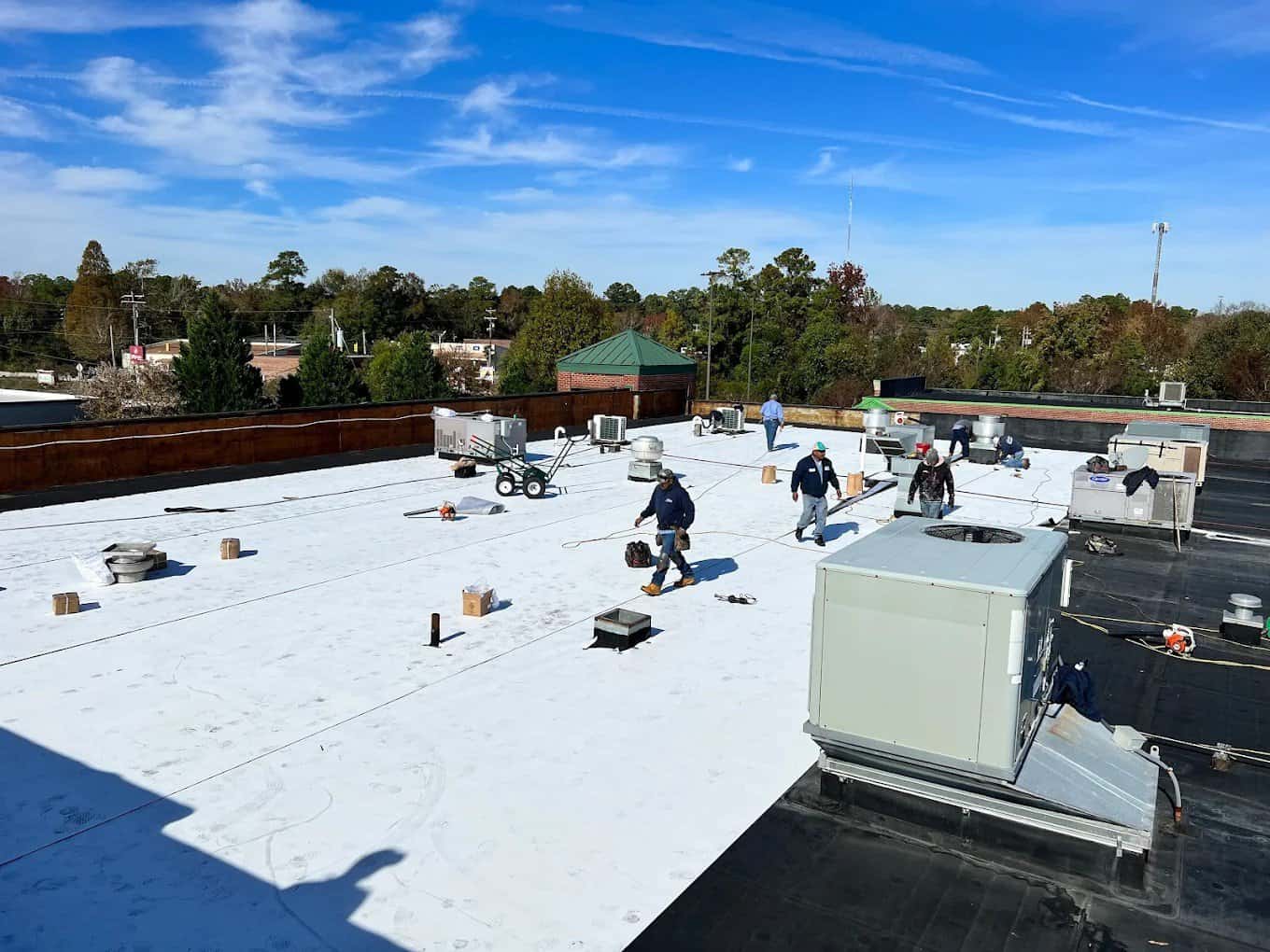Commercial Flat Roof Replacement in Plantation